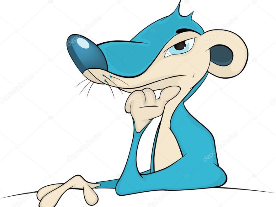 mongoose cartoon character