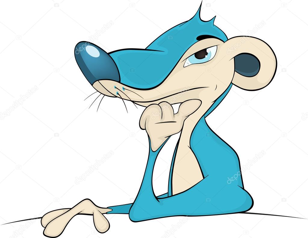 mongoose cartoon character