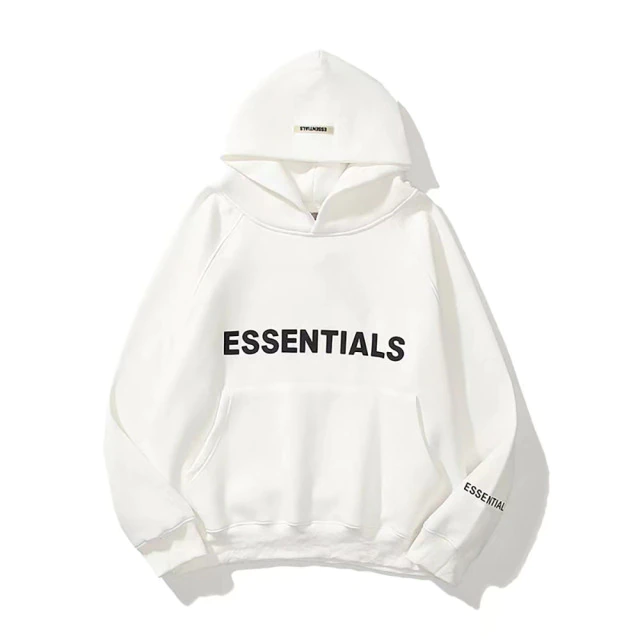 Essentials of White Hoodies in winter collection