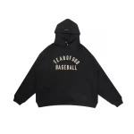 Black Essentials Hoodie