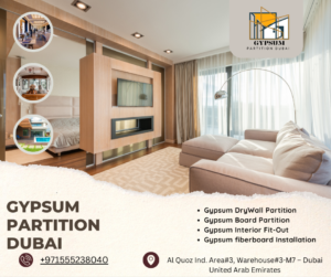 Gypsum Partition Dubai, DryWall Partition, interior Fit-Out