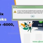 How to Troubleshoot QuickBooks Error code 6000 82 - Featured Image