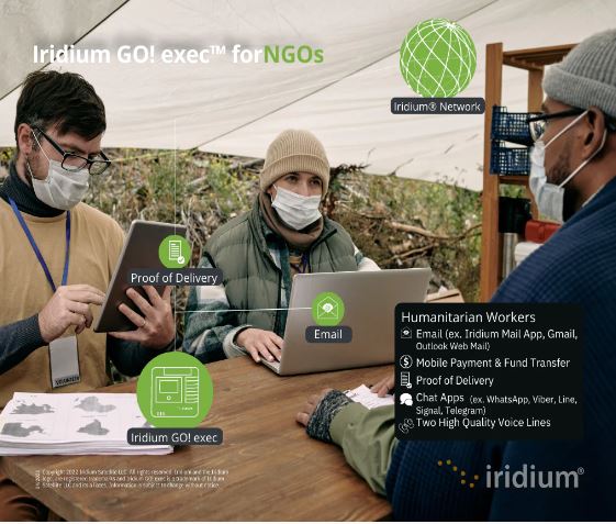 Iridium GO exec WiFi Hotspot