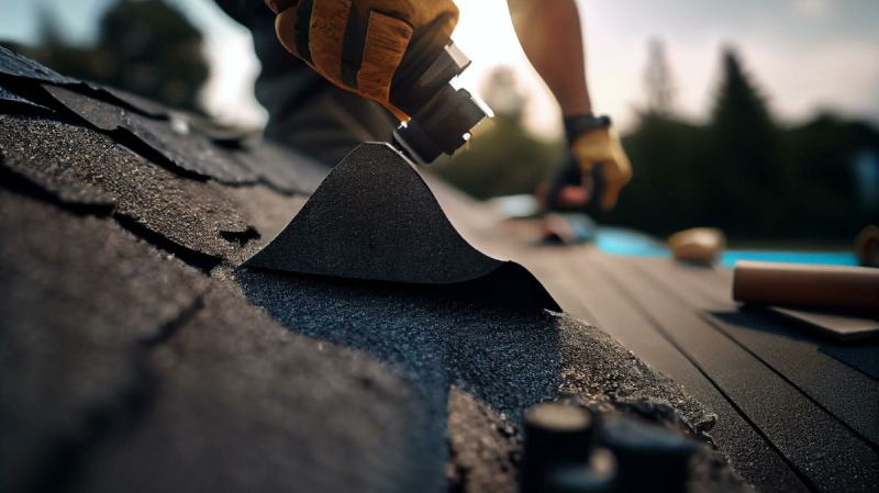 wind damage roof repair