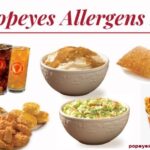 Popeyes Menu Allergy Alerts