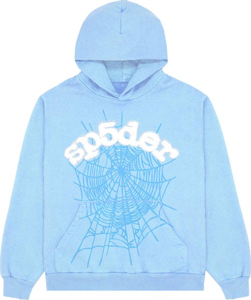 Sp5der-Web-Hoodie-Sky-Blue