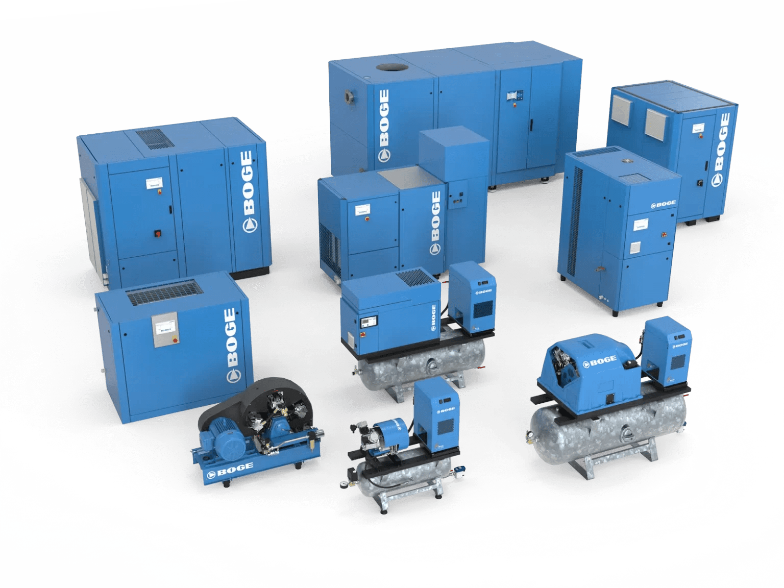 rotary screw compressors