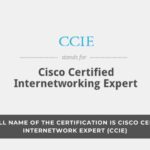 Cisco Certified Internetworking Expert (CCIE) certification