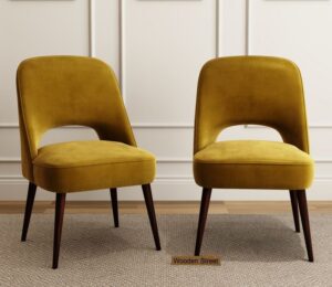 fabric dining chairs from woodenstreet
