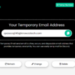 Create Temporary Email