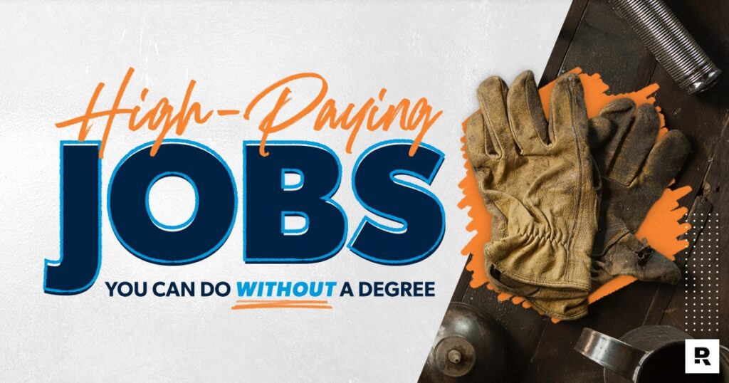 jobs without degree