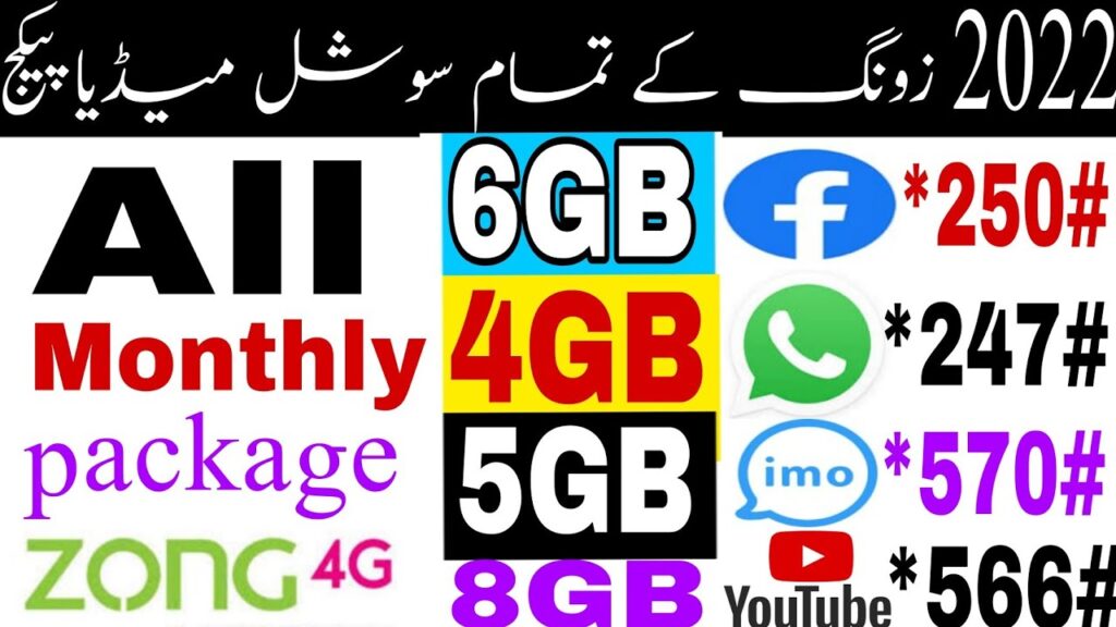 Zong WhatsApp Package