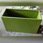 Fibreglass planter pots