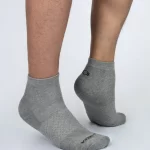 Basic Quarter Socks Heathergrey