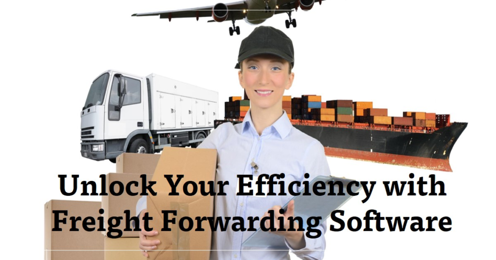 software for freight forwarders