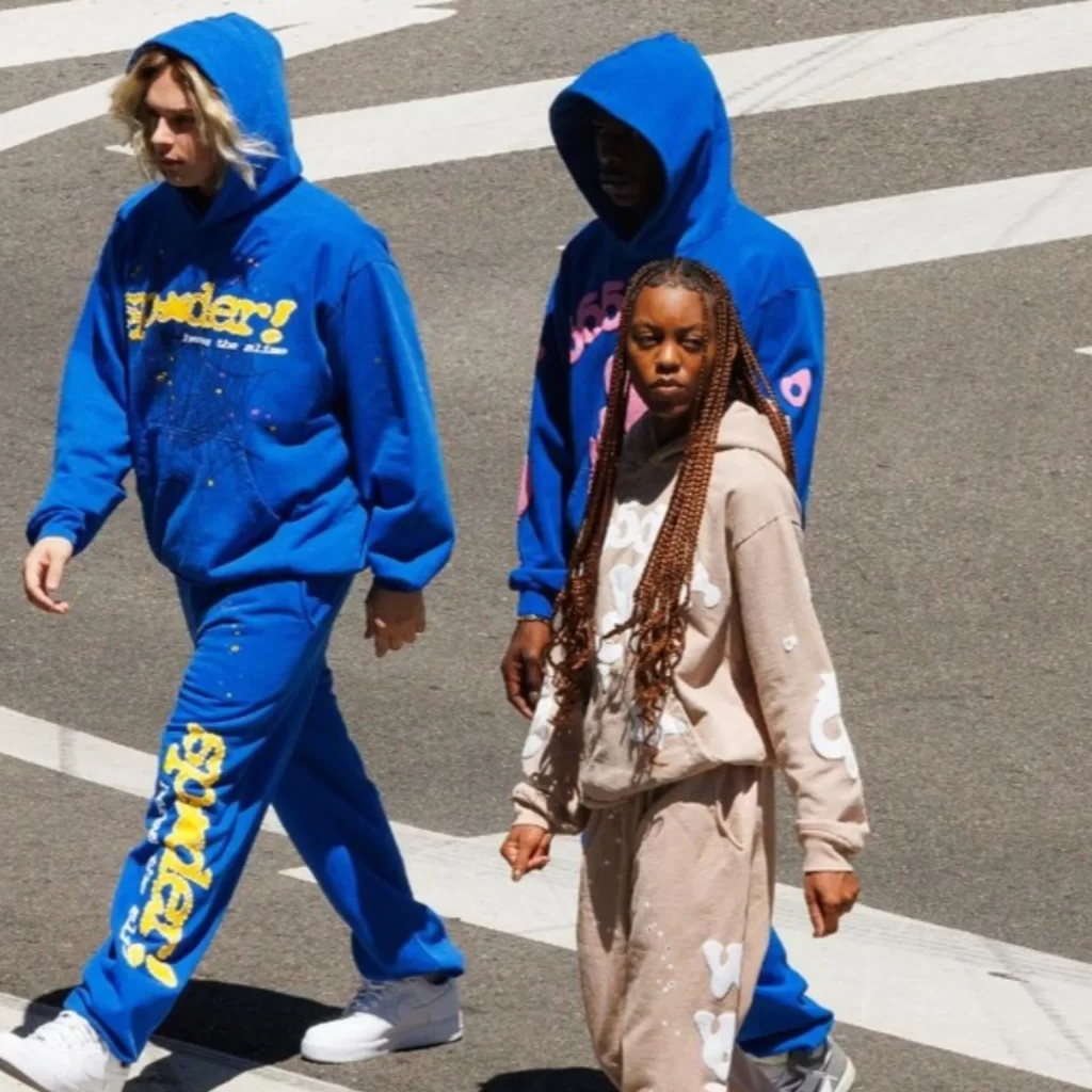 Unleash Your Style with the Blue Spider Hoodie Collection