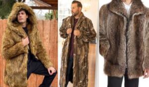 fur coat mens