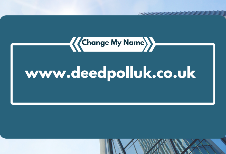 change my name uk