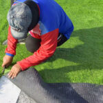 Concrete Demolition Turf Installation