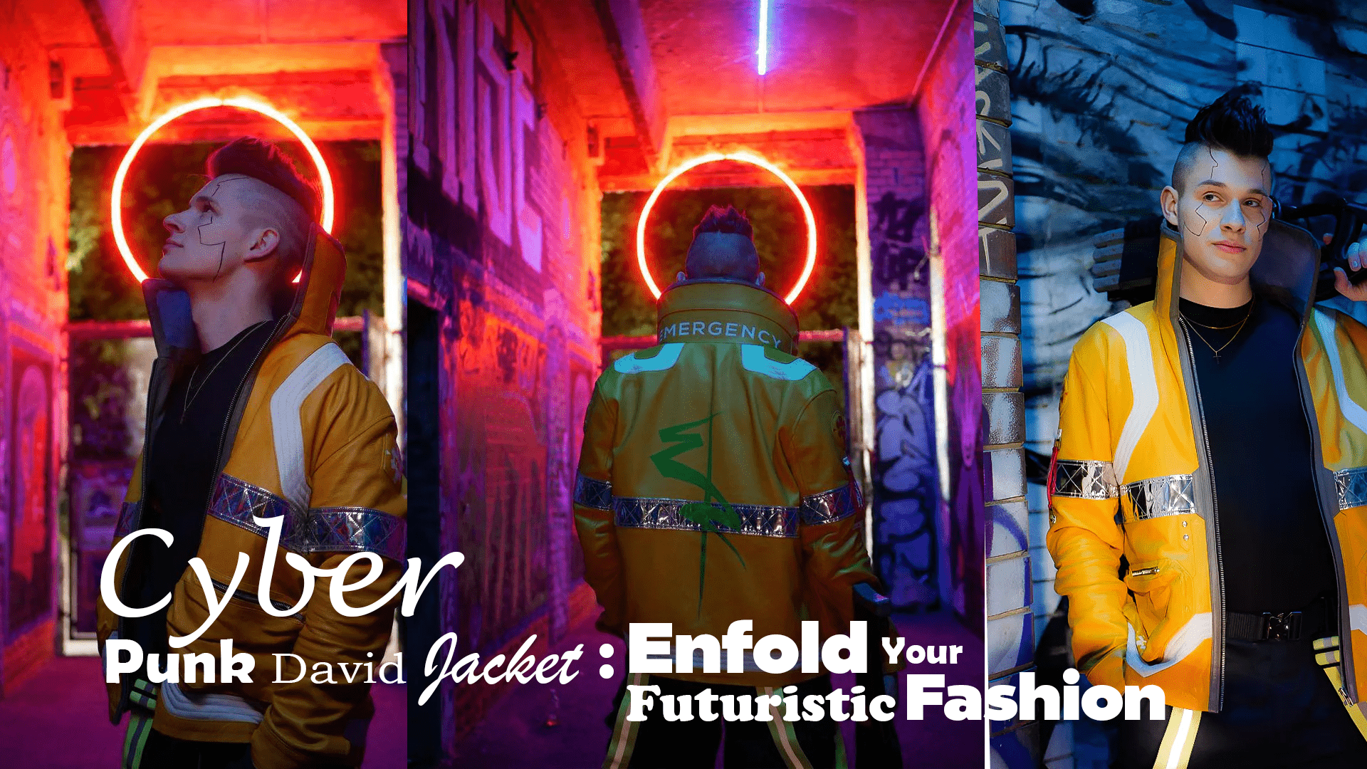 Cyber Punk David Jacket Enfold Your Futuristic Fashion