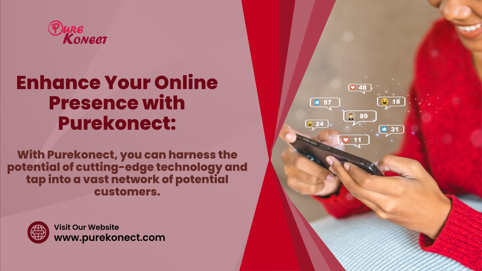 Enhance Your Online Presence with Purekonect: