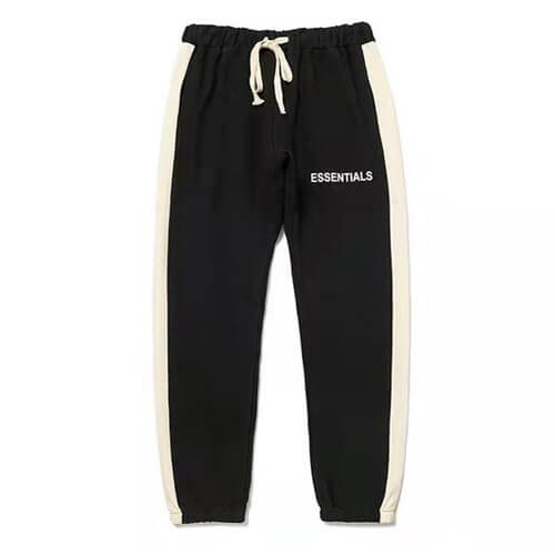 FEAR-OF-GOD-ESSENTIALS-SIDE-STRIPE-SWEATPANTS-Black