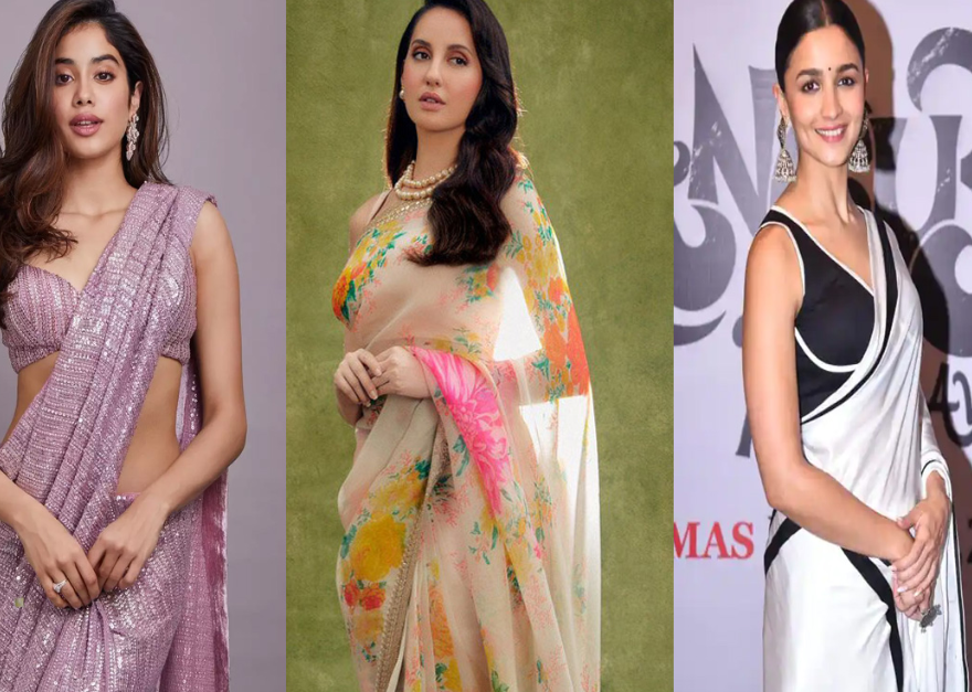 Get the Bollywood sarees to glam up your overall look