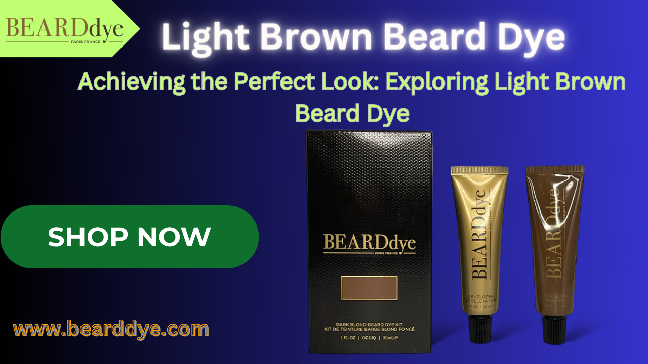 Light Brown Beard Dye