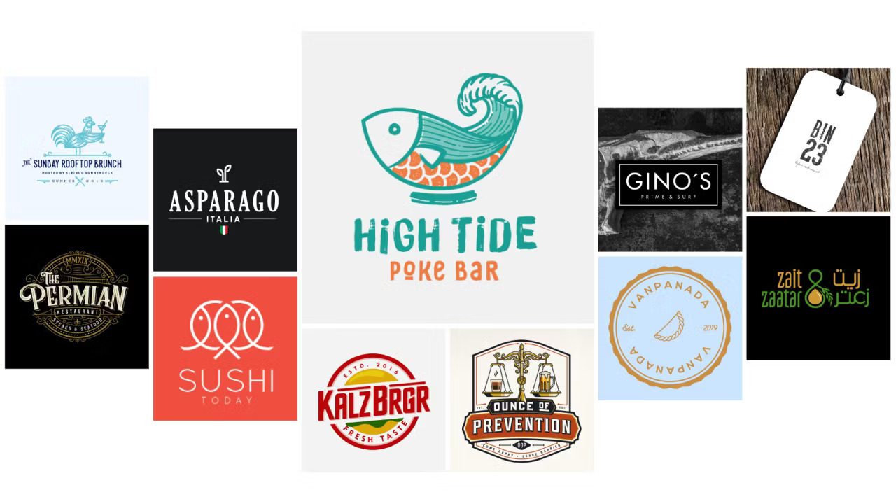 Restaurant logos