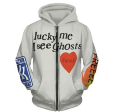 The Kanye West "Lucky Me I See Ghosts" Hoodie