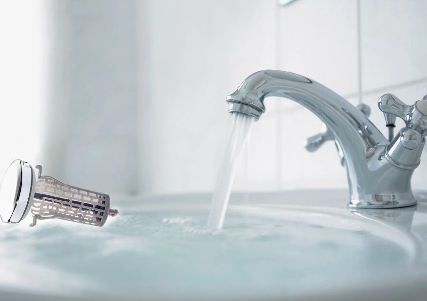 Bathroom Sink Strainer and Hair Catcher