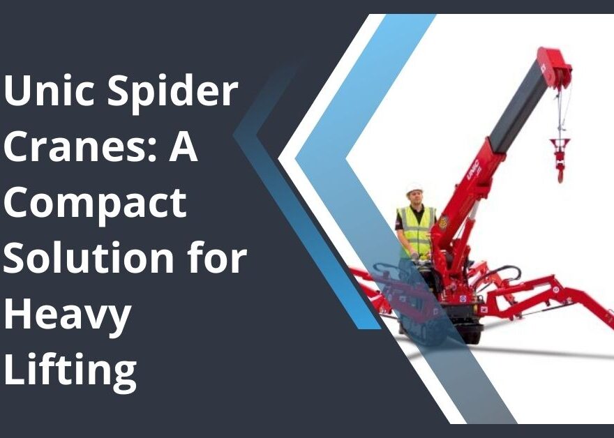 Unic Spider Cranes A Compact Solution for Heavy Lifting