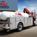 propane crane truck for sale