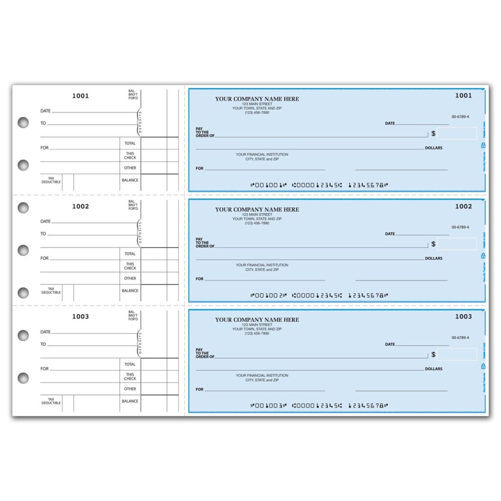 Voucher Business Checks