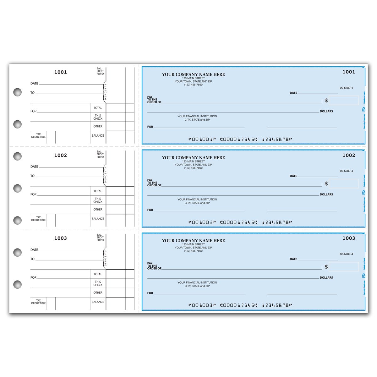 Voucher Business Checks