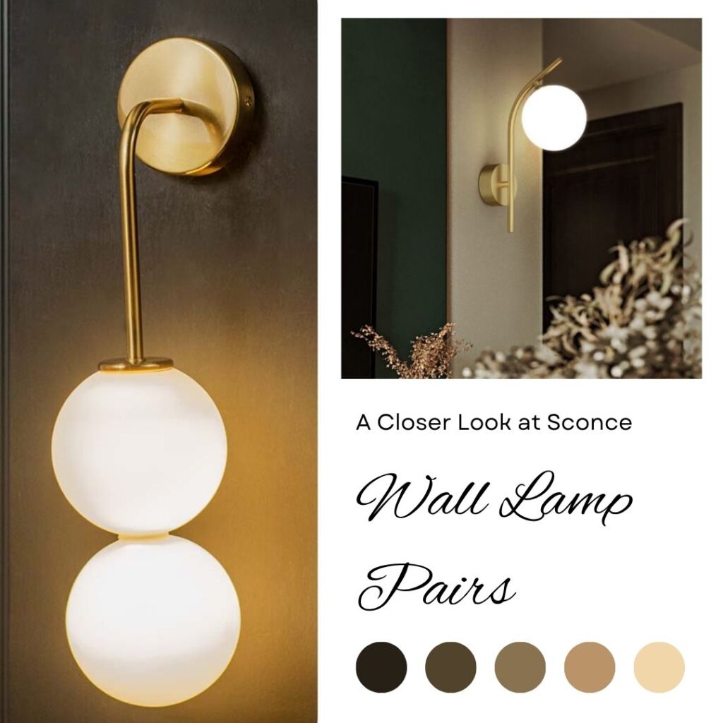 Double the Style: A Closer Look at Sconce Wall Lamp Pairs