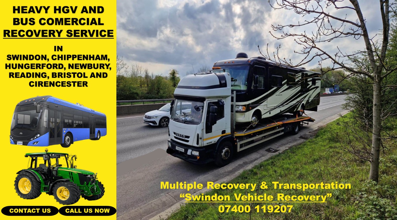 Nearest Towing & Transportation Service in Swindon