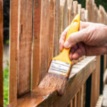 fence painting