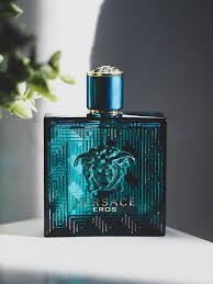 this is image of perfume . cologne bottle size medium and color light blue .