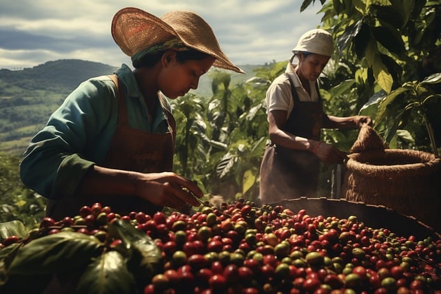 Kona coffee farm