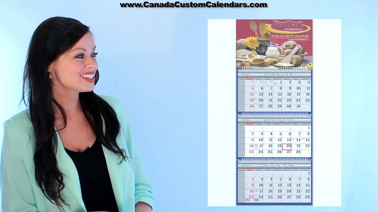 Personalized wall calendars Canada