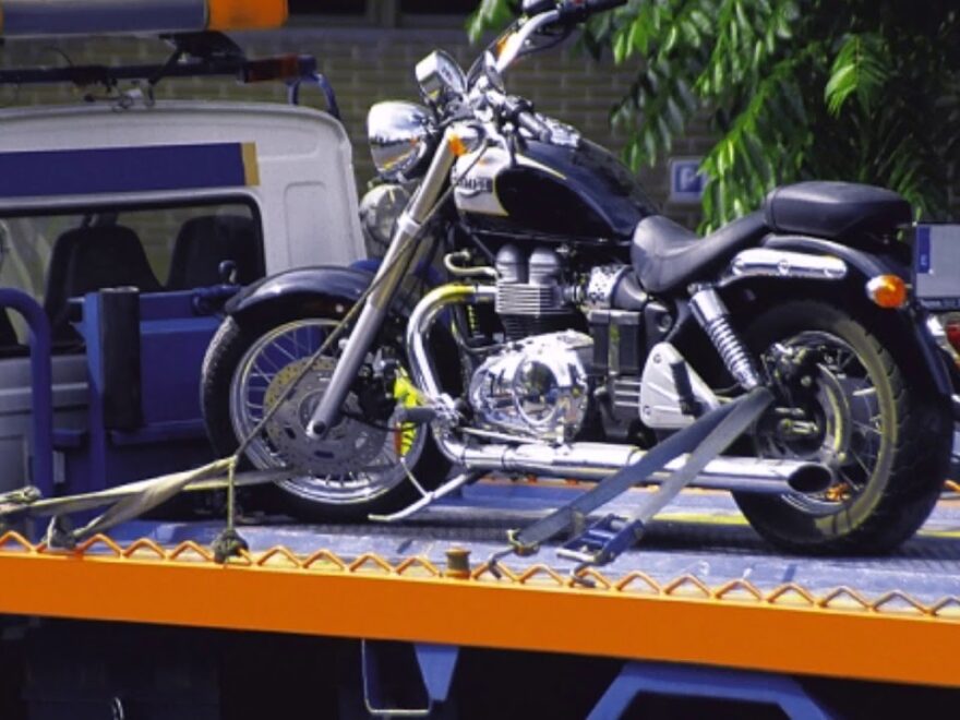 motorcycle towing