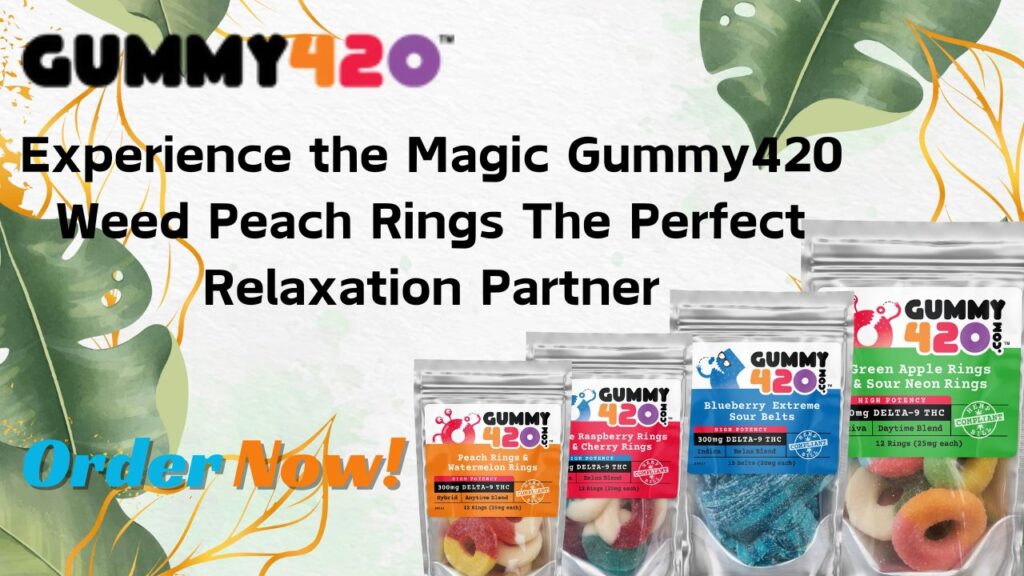 Weed Peach Rings