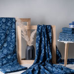 Bold and Beautiful: Fashion Statements with Block Printed Indigo Cotton Fabric