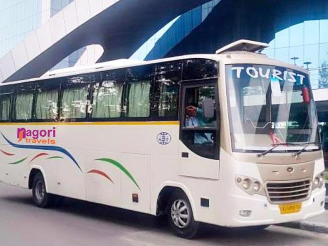 bus for rent in jaipur