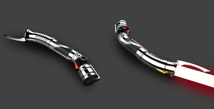 Count Dooku Neopixel Lightsaber