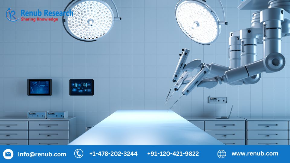 Medical Robotics Market shall expand at a CAGR of about 25.80% from 2023 to 2030, according to Renub Research.