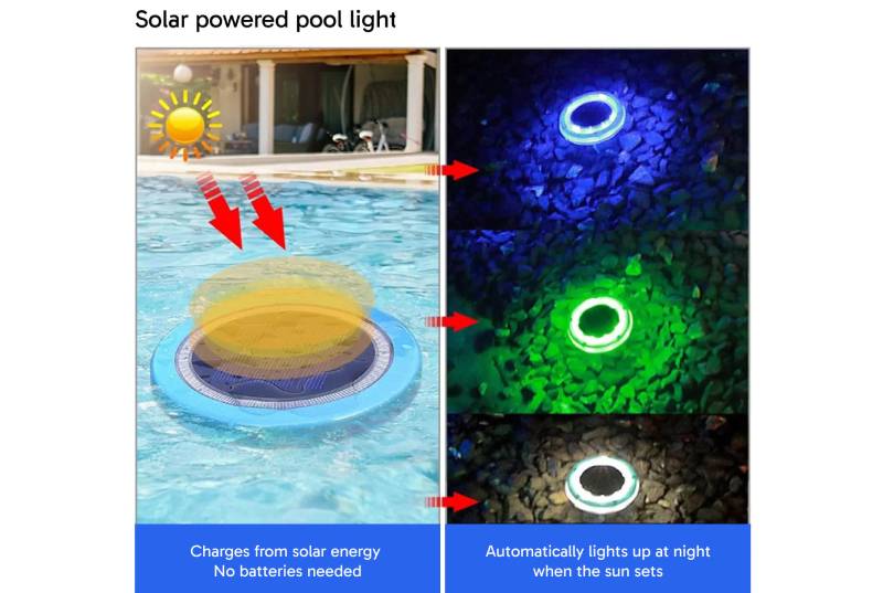 solar pool lights