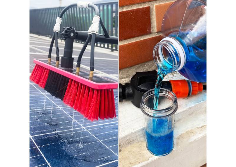 solar panel cleaning equipment 