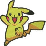 Pikachu Embroidery Design-MyEmbDesigns